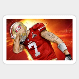 COLIN KAEPERNICK / GOLD Sticker